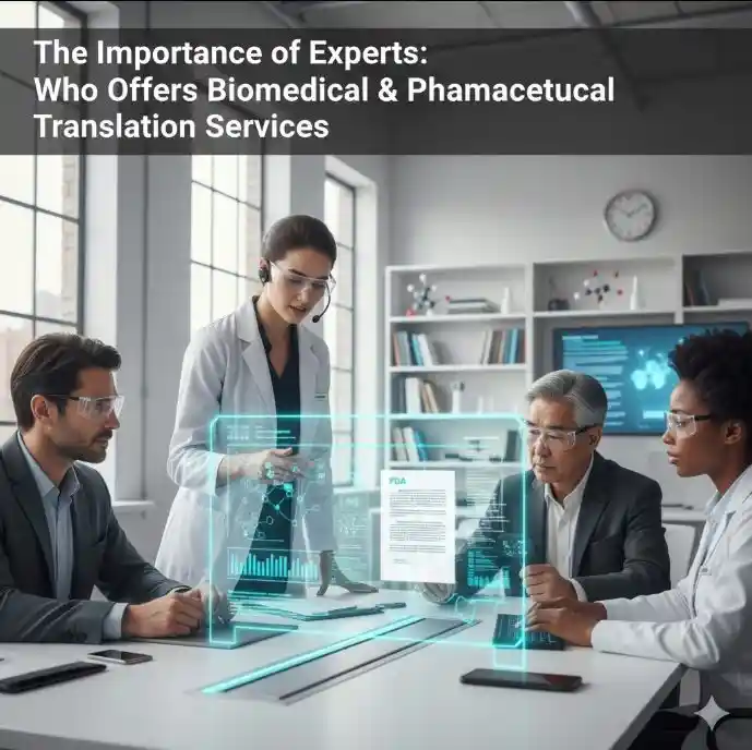 Regulatory compliance assured. Experts discuss FDA documents and Biomedical & Pharma Translation Services.